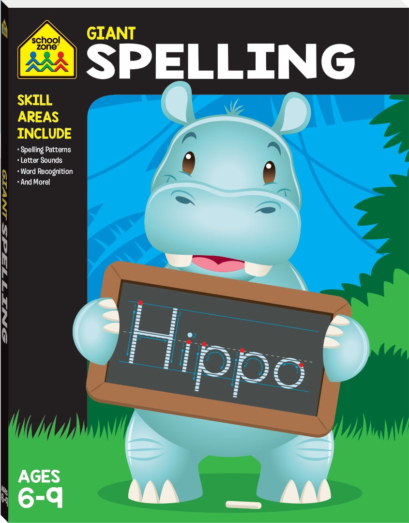 School Zone - Giant Spelling Workbook