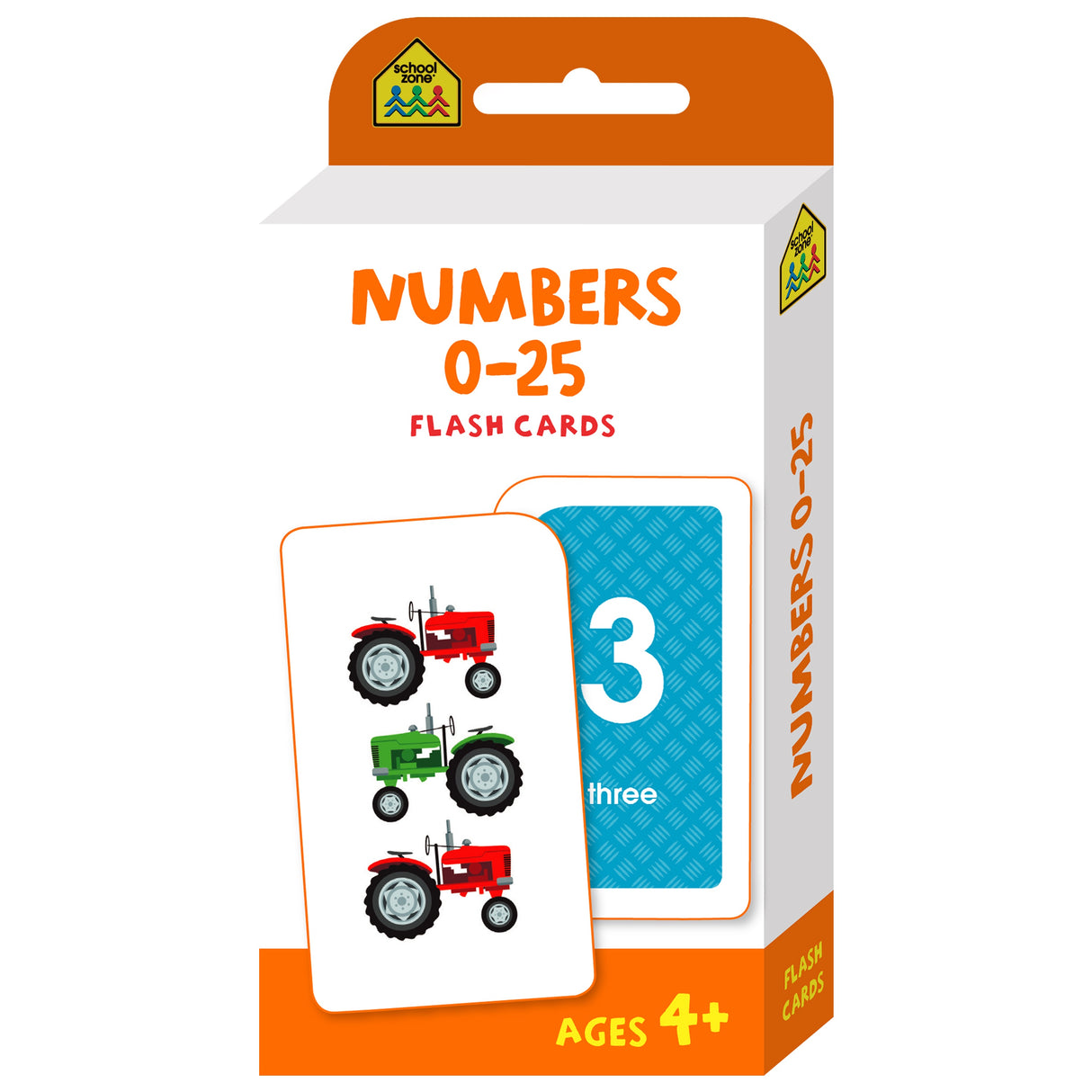 School Zone Flash Cards - Numbers 0 - 25