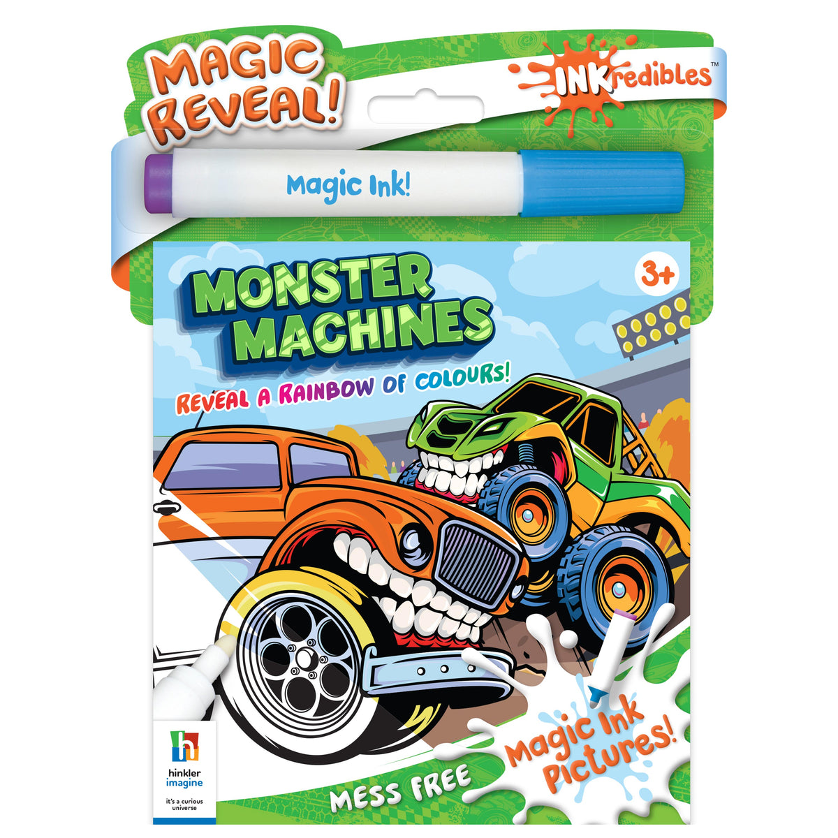 Inkredibles Magic Ink - Monster Machines