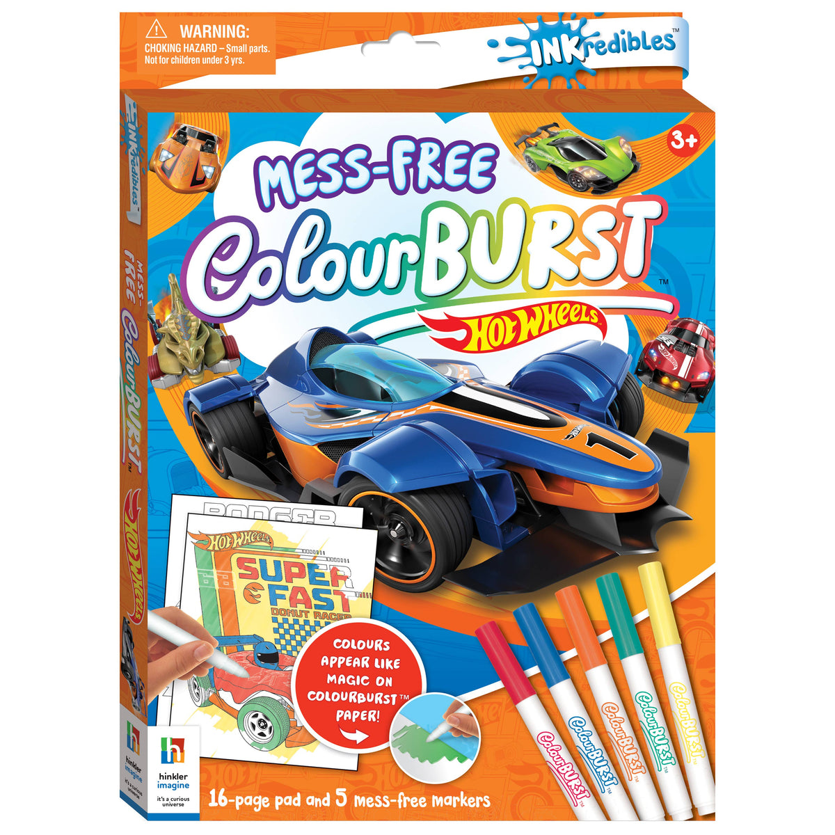 Inkredibles Colour Burst - Hot Wheels