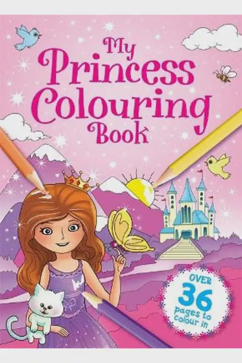 My Princess Colouring In Book