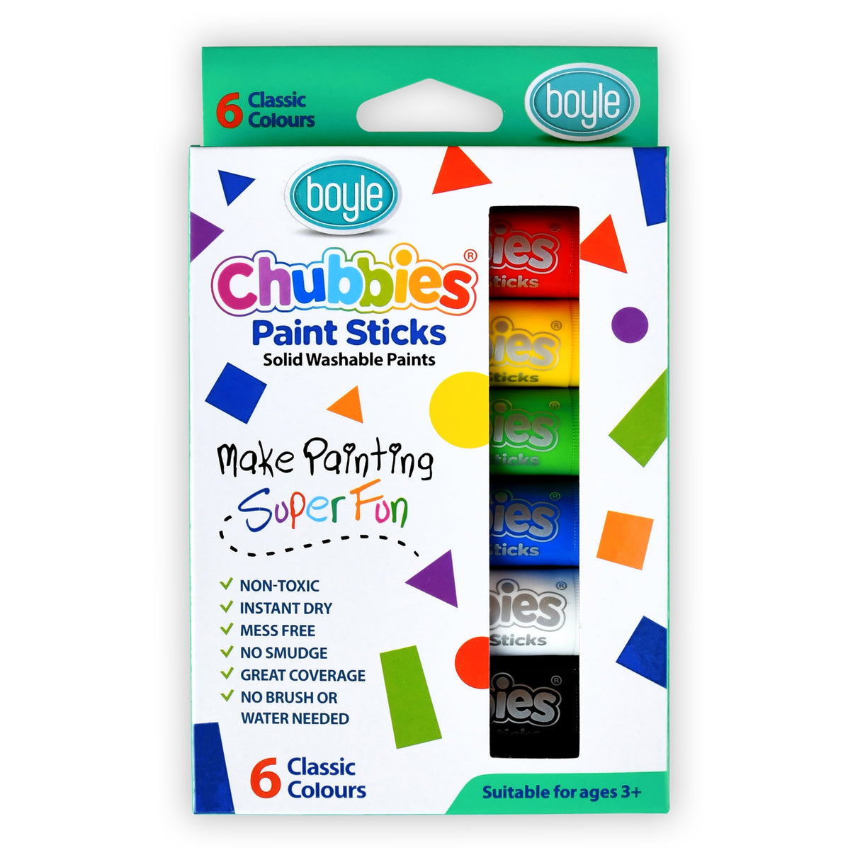 Chubbies Paint Sticks - Classic 6pk
