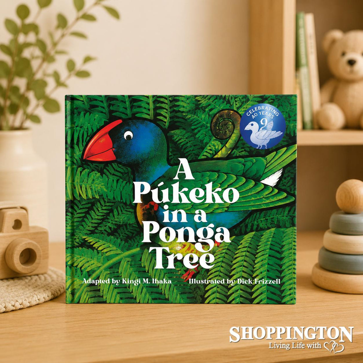 A Pukeko In A Ponga Tree (Hardcover)