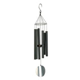 Wind Chime - Natures Melody Black & Silver Aureole Tunes 28"