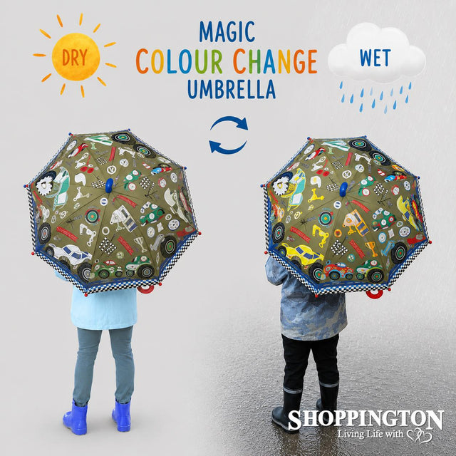 Amazing Colour Changing Umbrella - Cars