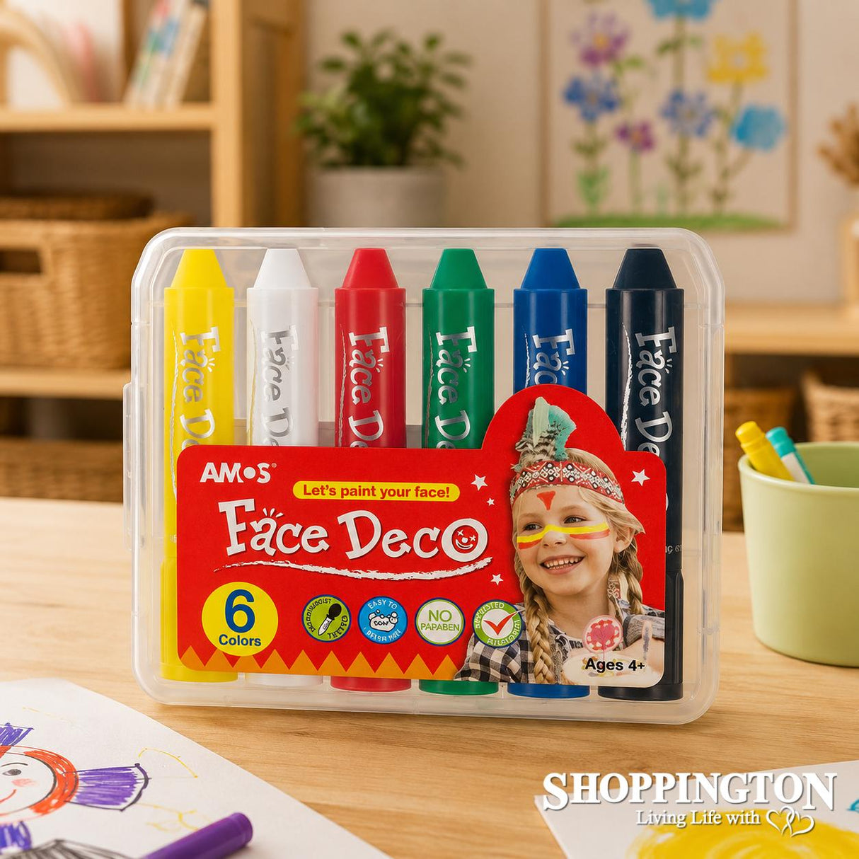 Amos Face Deco - 6pack