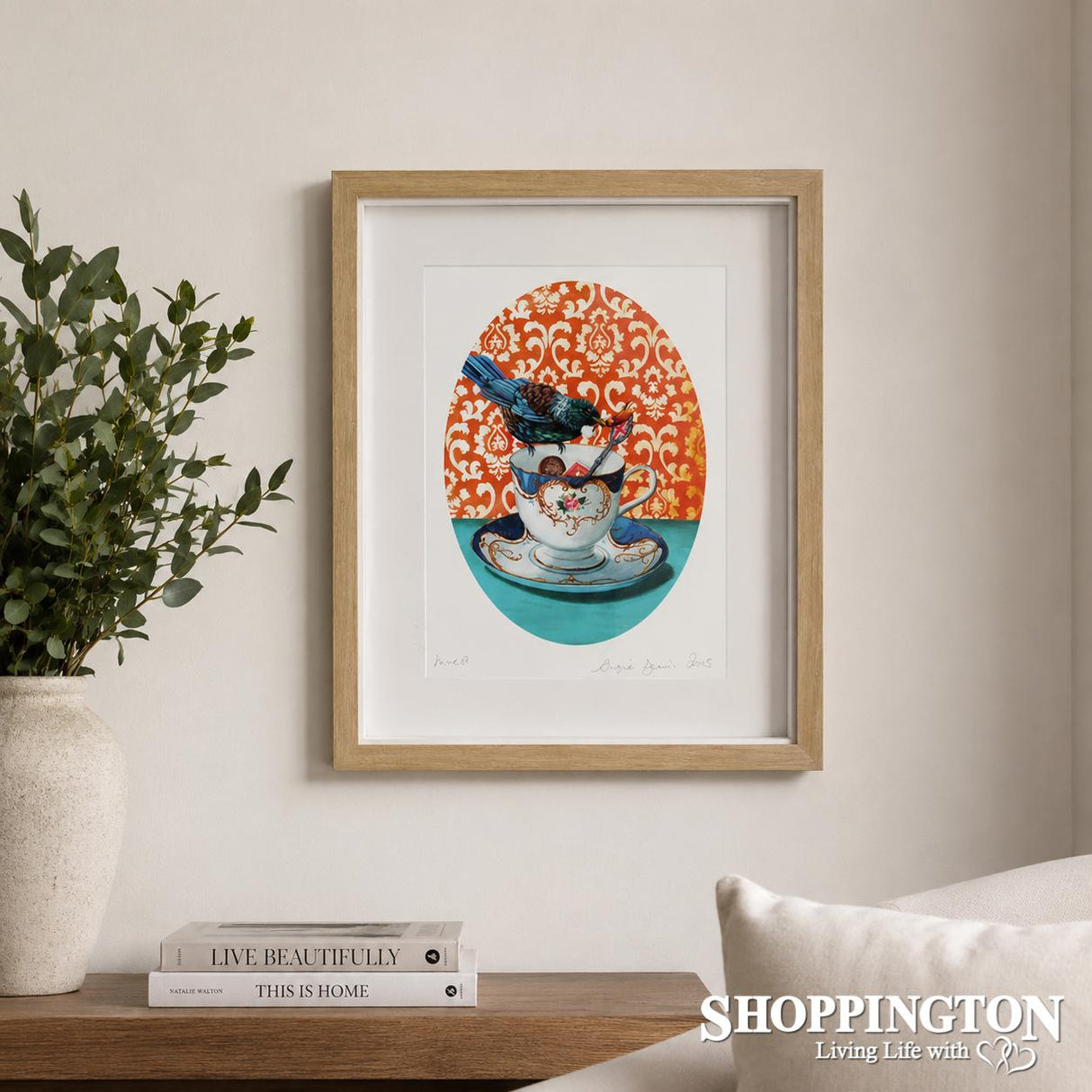 Angie Dennis - Framed Print - Invest