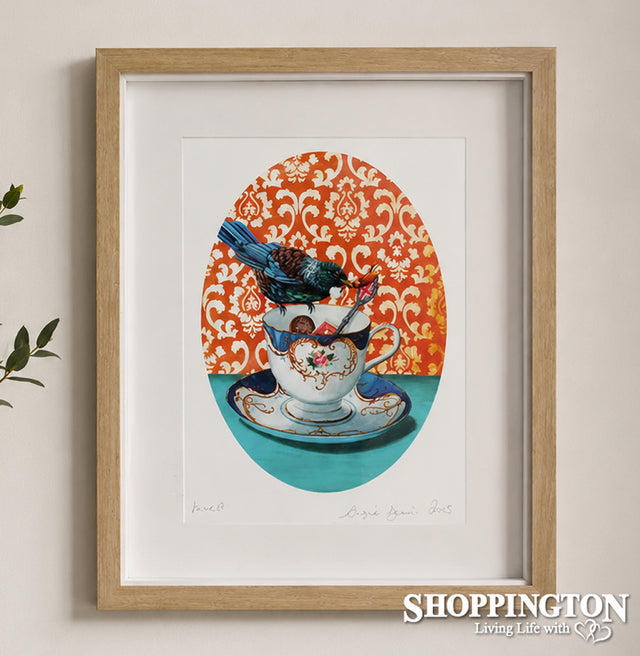 Angie Dennis - Framed Print - Invest