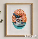 Angie Dennis - Framed Print - Invest