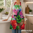 Apron NZ Print - Fantail Floral