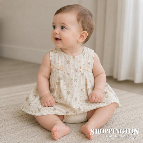 Arthur Avenue - Dusty Rose Lemon Rose Bow Playsuit