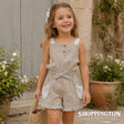 Arthur Avenue - Neutral Love Short Playsuit