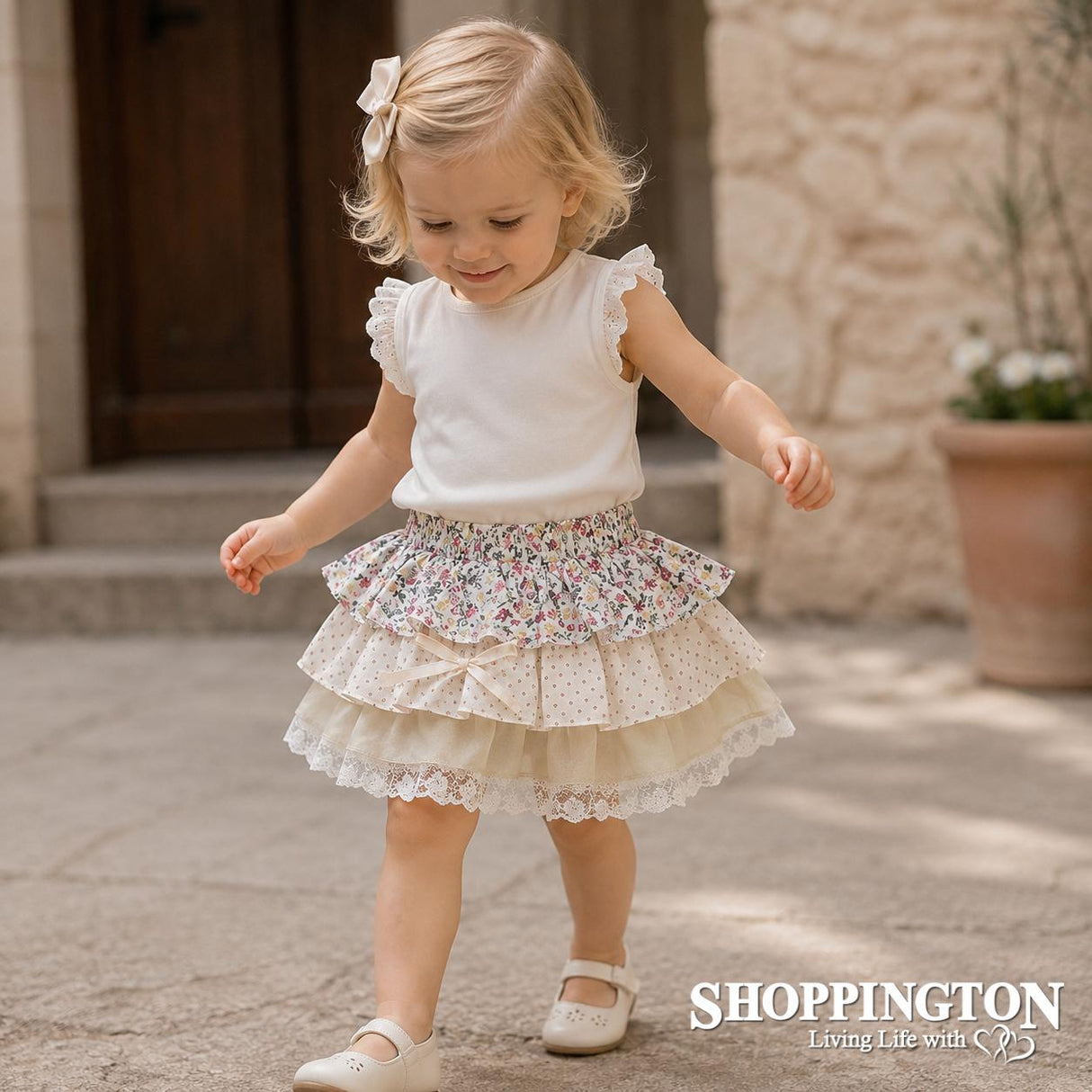 Arthur Avenue - Rose & Lace Skirt