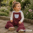 Arthur Avenue - Vine Rose Corduroy Overalls