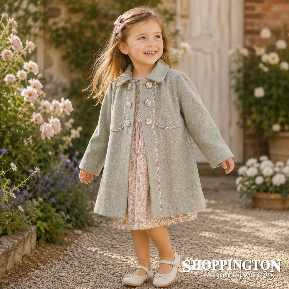 Arthur Avenue - Vine Rose Floral Coat