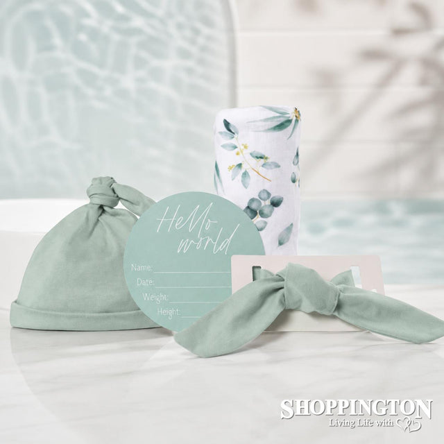 Baby Announcement Bundle - Eucalyptus