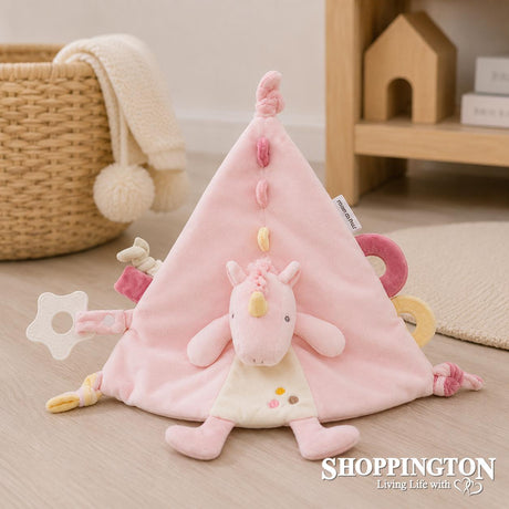 Baby Cuddly Blanket with Teether - Unicorn