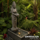 Balinese Goddess (standing) Water Feature 50cm x 155cm