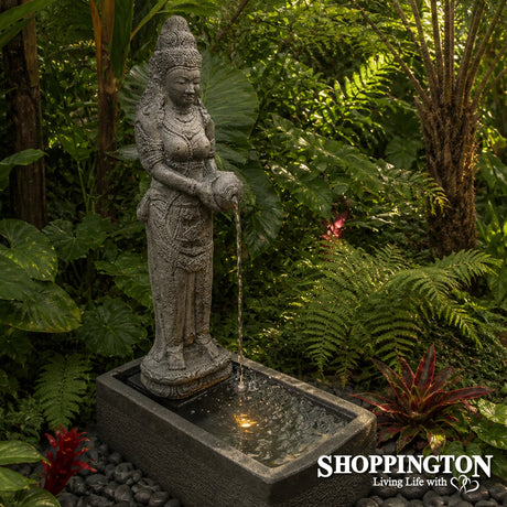 Balinese Goddess (standing) Water Feature 50cm x 155cm