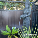 Balinese Goddess (standing) Water Feature 50cm x 155cm