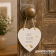 Bee Heart Hanger Bee Guest