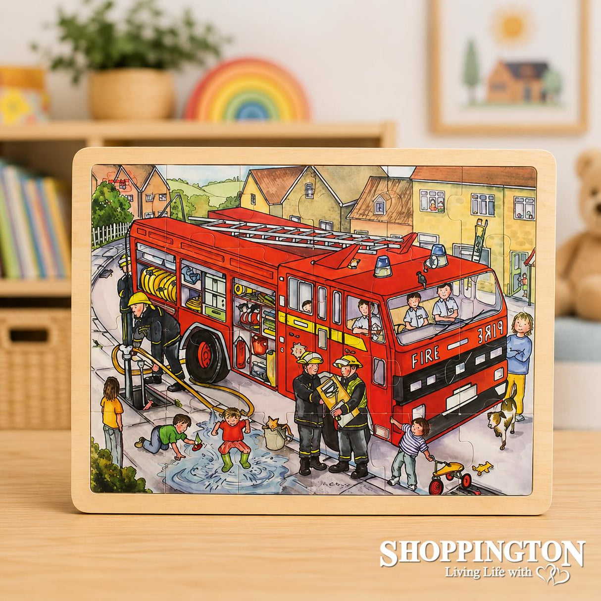 Bigjigs - Fire Engine Puzzle