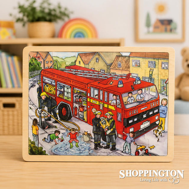 Bigjigs - Fire Engine Puzzle