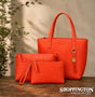 Black Caviar - Tara Orange Handbag