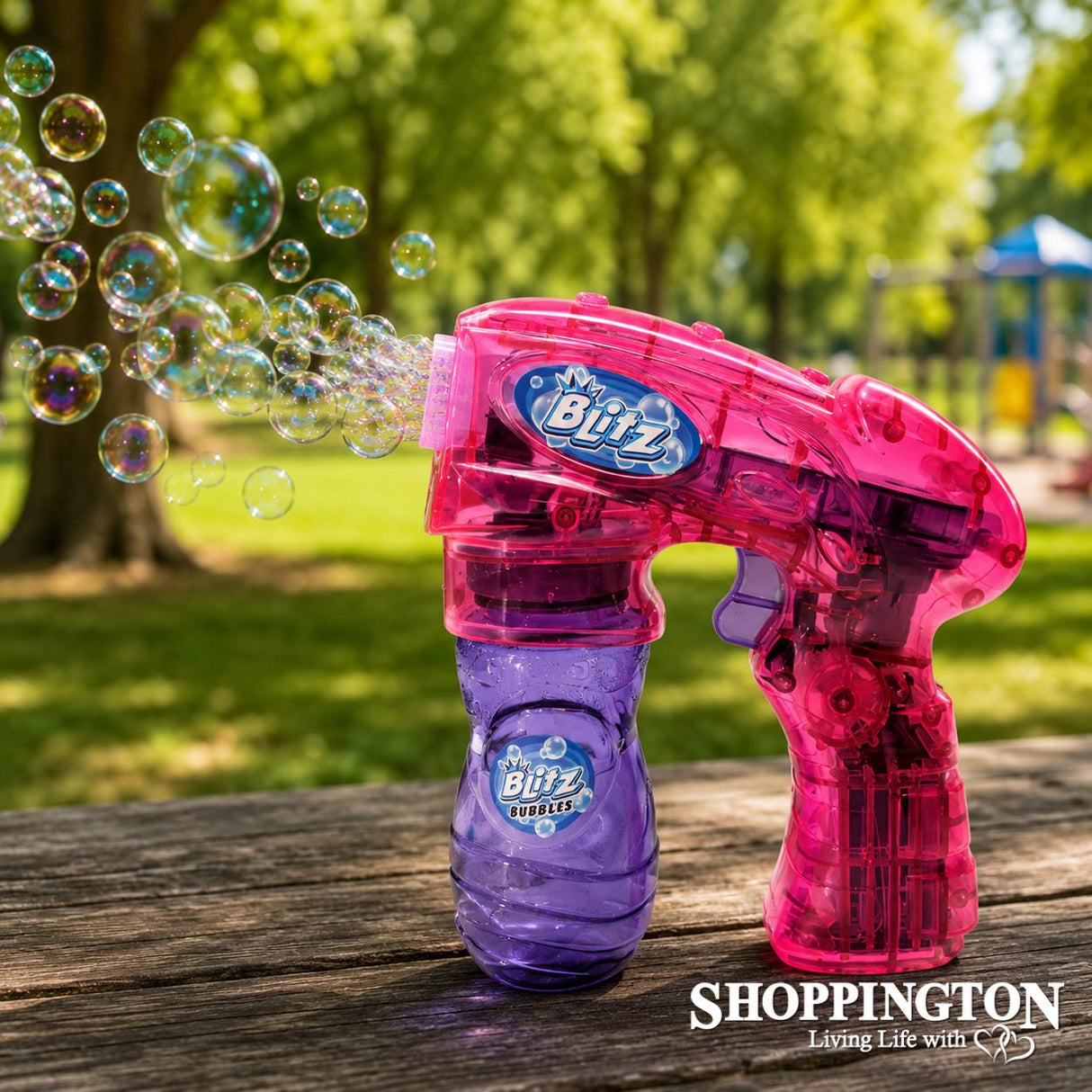 Blitz Light Up Bubble Blaster