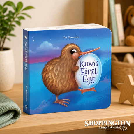 Board Book - Kuwi's First Egg - Kuwi the Kiwi