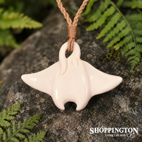Bone Carved Stingray
