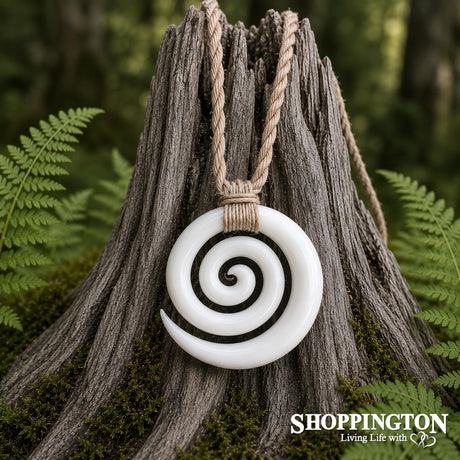 Bone Koru Spiral