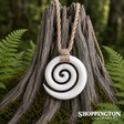 Bone Koru Spiral
