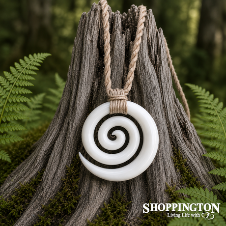 Bone Koru Spiral