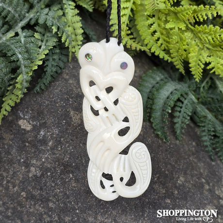 Bone Tiki Necklace