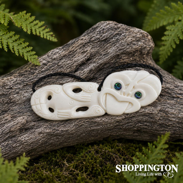 Bone Tiki Pendant 120mm