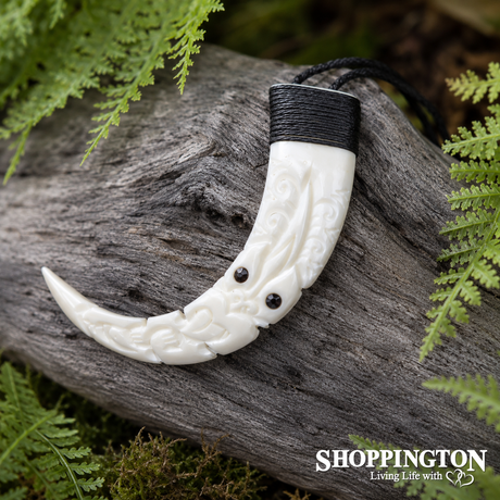 Bone Tusk Carved