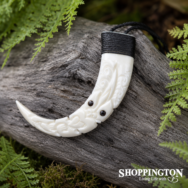 Bone Tusk Carved