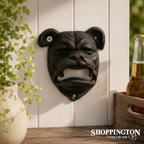 Bottle Opener - Cast Iron Bull Dog