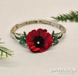 Bracelet - Red Poppy