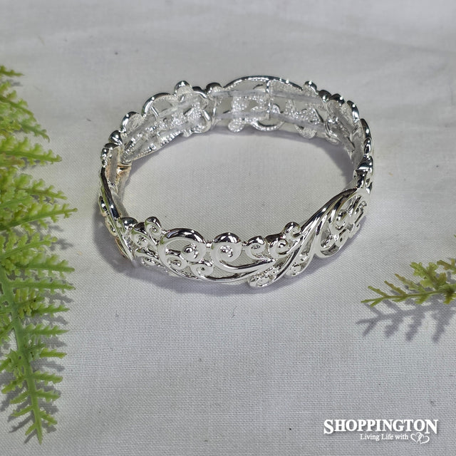 Bracelt - Silver Fern Koru
