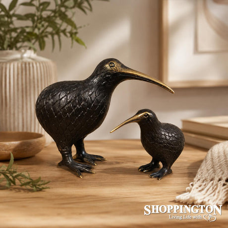 Brass Brown Kiwi - Large