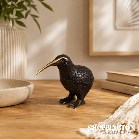 Brass Brown Kiwi - Small