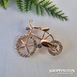 Brooch - Gold Bicycle