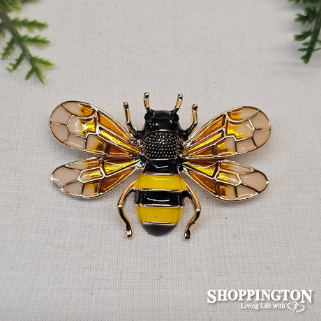 Brooch - Golden Bee