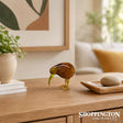 Brown Glass Kiwi