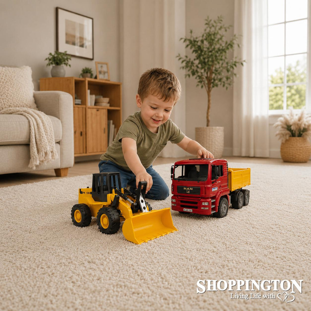Bruder - MAN Truck with Loader