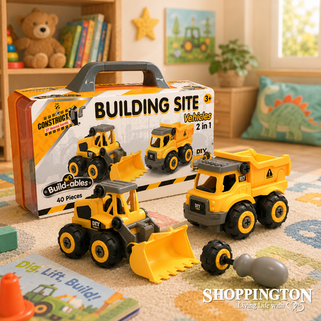 Buildables - Building Site Vehicles 2-in-1