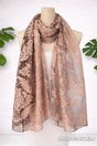 Burned Out Velour - Vintage Pink