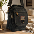 Canvas Satchel Crossbody Bag